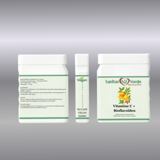 Sanitas Verde Vitamine C + Bioflavoïden 90 vegan capsules