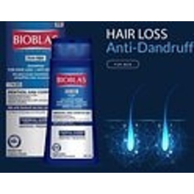 Bioblas Menthol & Complex B19 Shampoo  Gegen Schuppen und Haarausfall  Erfrischende Pflege 360 ml