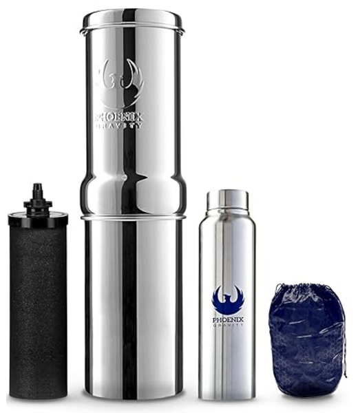 Phoenix Gravity Phoenix Gravity 1L Stainless Steel Water Filter
