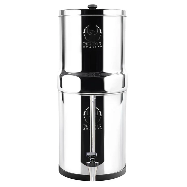 Phoenix Vision Tap  Stainless Steel Spigot with Water Level Indicator for Phoenix Gravity 6L & 8L