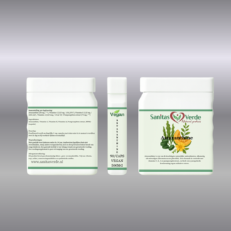 Sanitas Verde Astaxanthin Extrakt  90 Vegane Kapseln