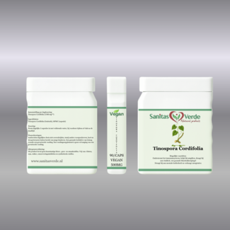 Sanitas Verde Tinospora Cordifolia Extract 90 Vegan Capsules