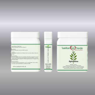 Sanitas Verde Spirulina  90 vegan capsules