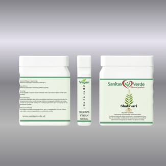 Sanitas Verde Shatavari 90 Vegan Capsules