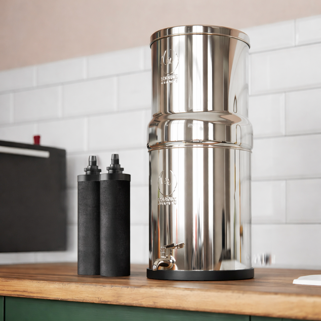Phoenix Gravity 6L Stainless Steel Water Filter  - Now with free stainless steel stand