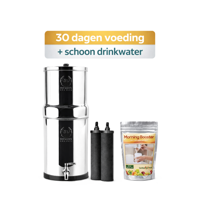 Vitality Komplettpaket – 6-Liter-Wasserfilter & 30 Tage Nährstoffversorgung