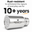 Phoenix POS Treat Fluorid- & Arsenfilter – 2er-Set – >95% Fluoridreduzierung – Edelstahl AISI 304