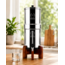 Phoenix Gravity Waterfilter 8L + Teak houten standaard + RVS Vision Tap