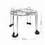 Phoenix Gravity RVS Standaard 6L  Compacte Roestvrijstalen Stand voor Phoenix Gravity Waterfilter