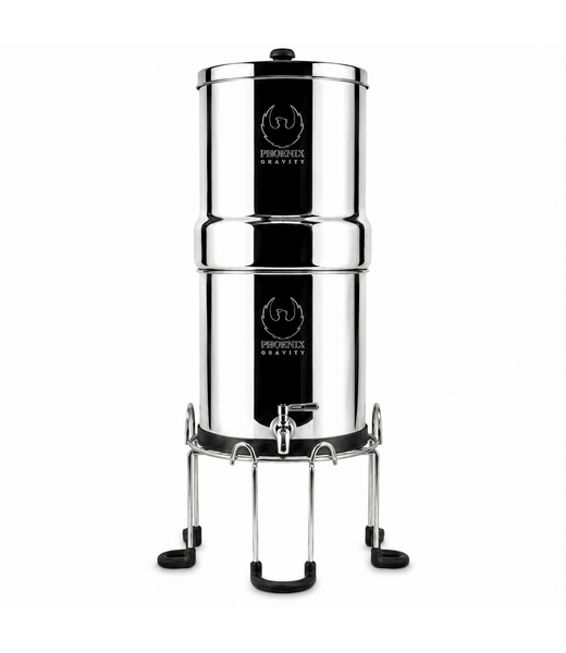 Phoenix Gravity Phoenix Gravity 6L Stainless Steel Water Filter  - Now with free stainless steel stand