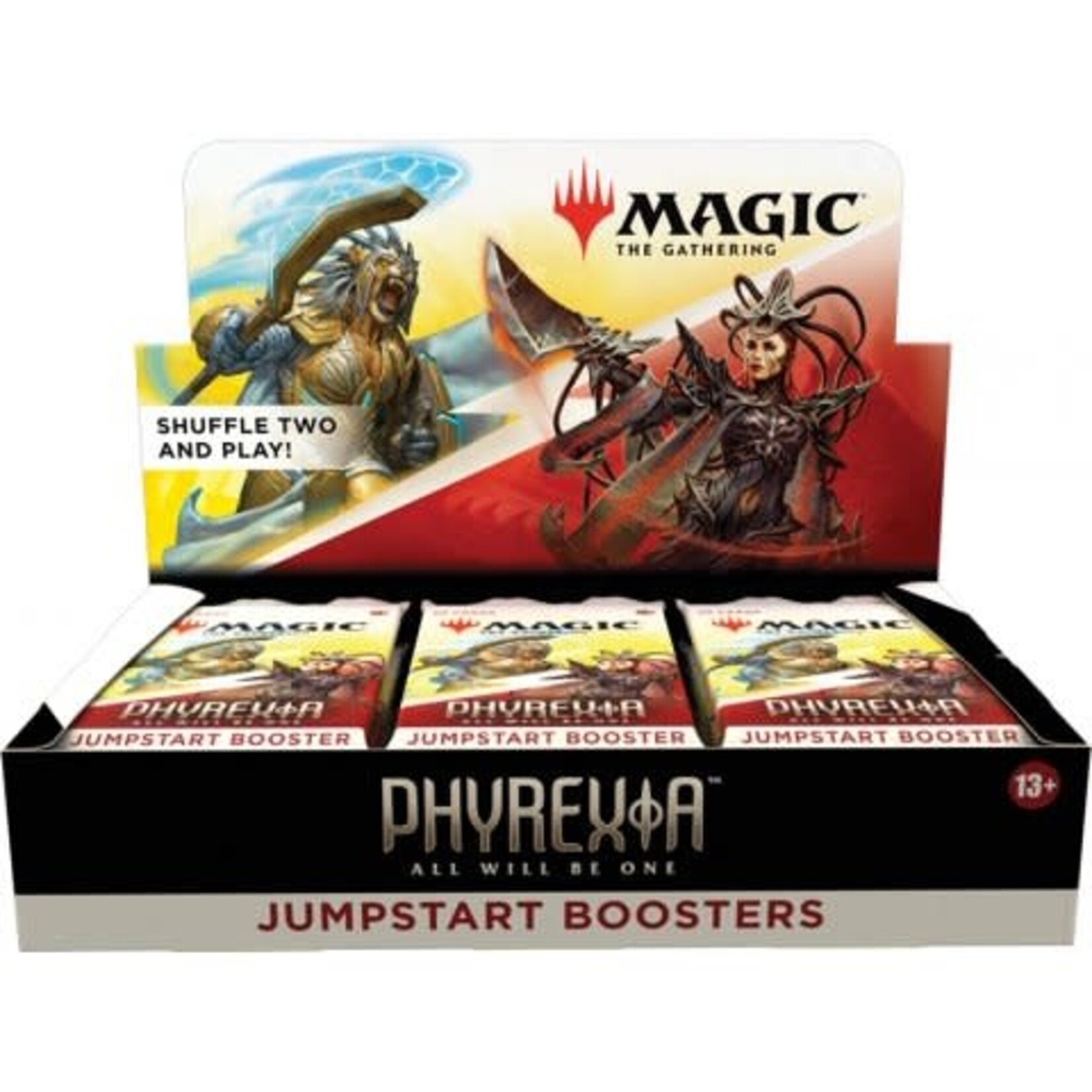 Magic The Gathering MTG - Phyrexia: All Will Be One Jumpstart Booster Display (18 Packs) – EN