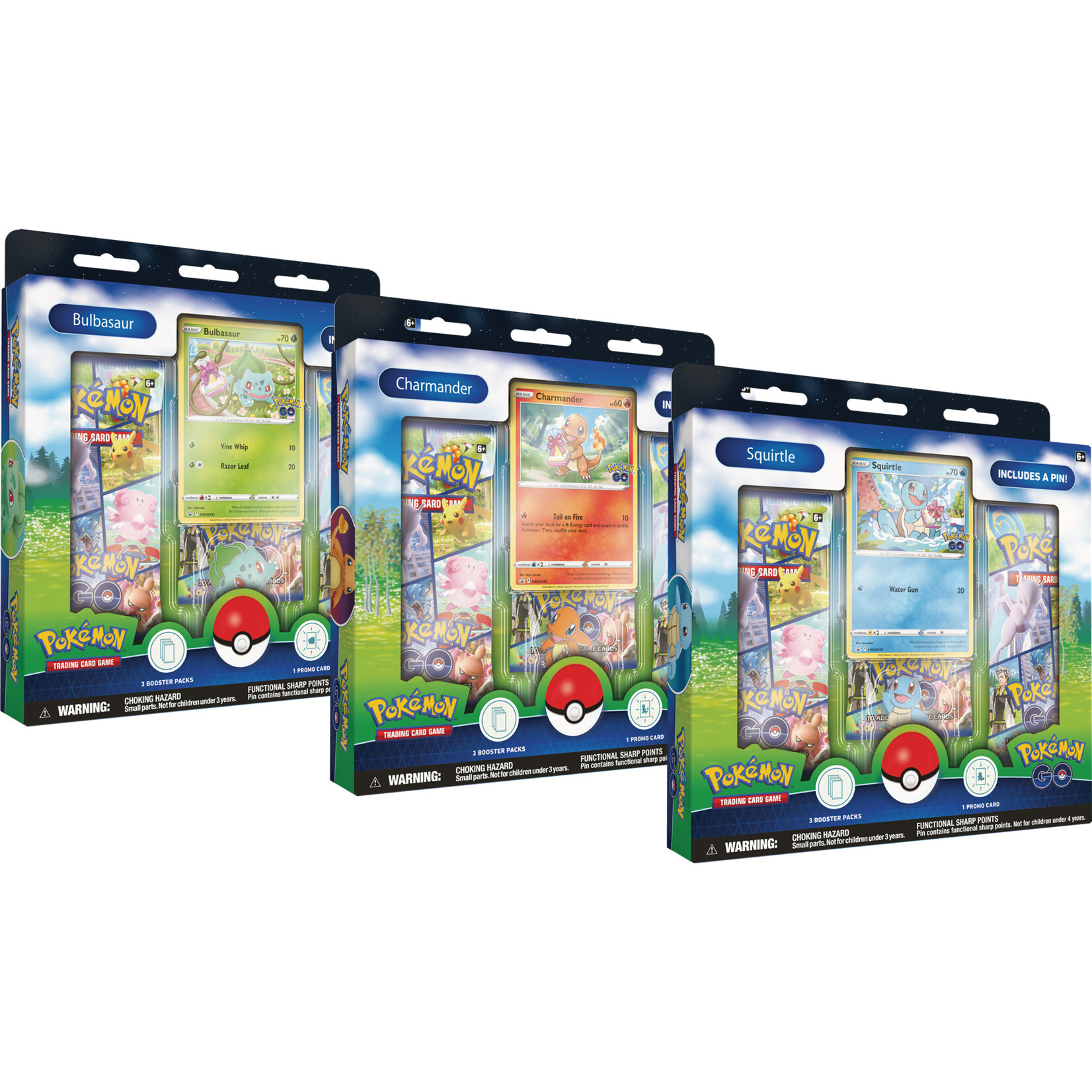 Pokémon POK TCG GO Pin Box Collection