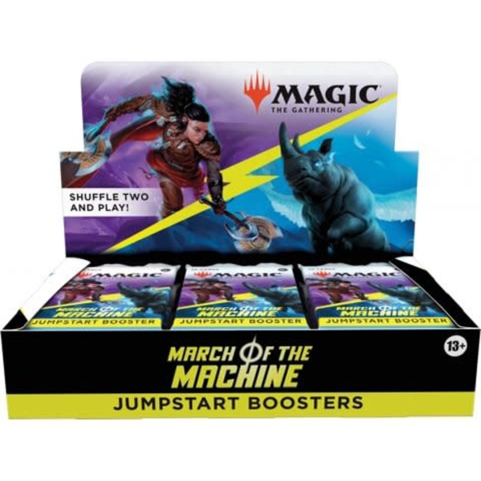 Magic The Gathering MTG - March of the Machine Jumpstart Booster Display (18 Packs) – EN