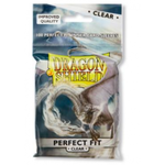Dragon Shield Dragon Shield Standard Perfect Fit Sleeves - Clear/Clear (100 Sleeves)