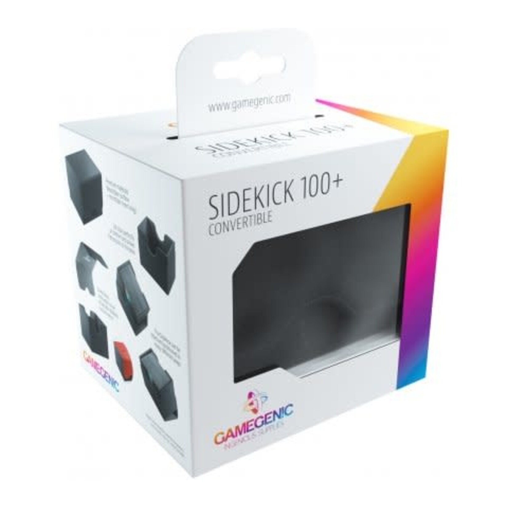 Gamegenic DECKBOX Sidekick 100+ Convertible Black
