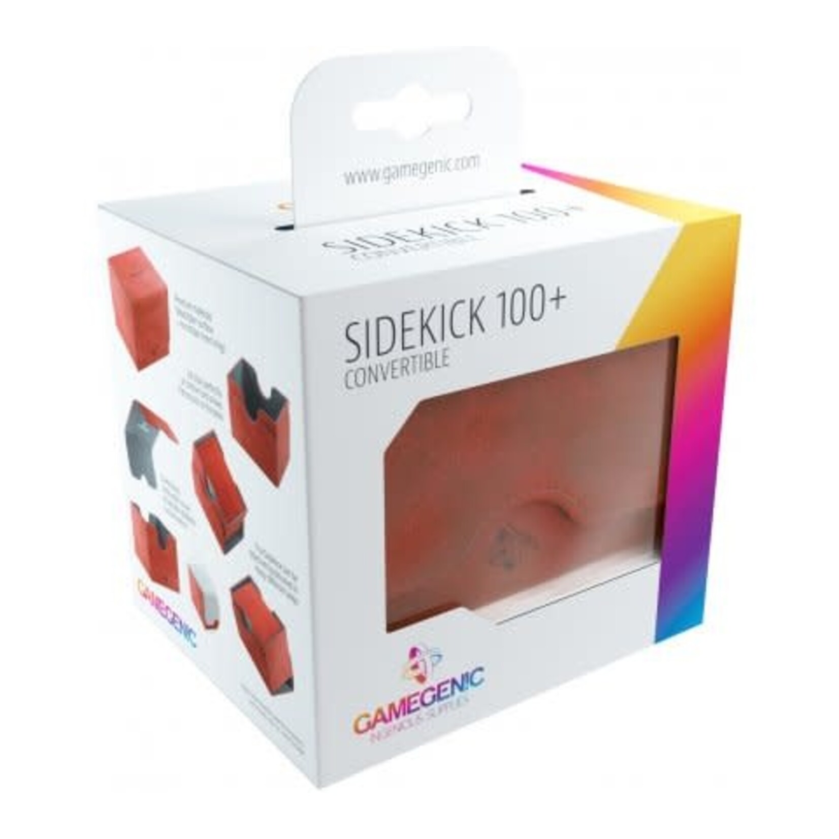 Gamegenic DECKBOX Sidekick 100+ Convertible Red