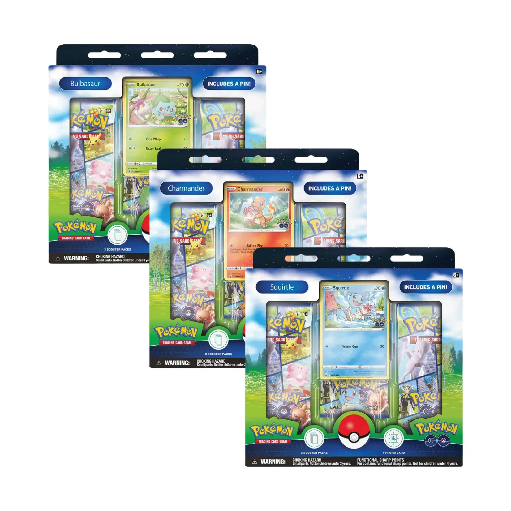 Pokémon POK TCG GO Pin Box Collection