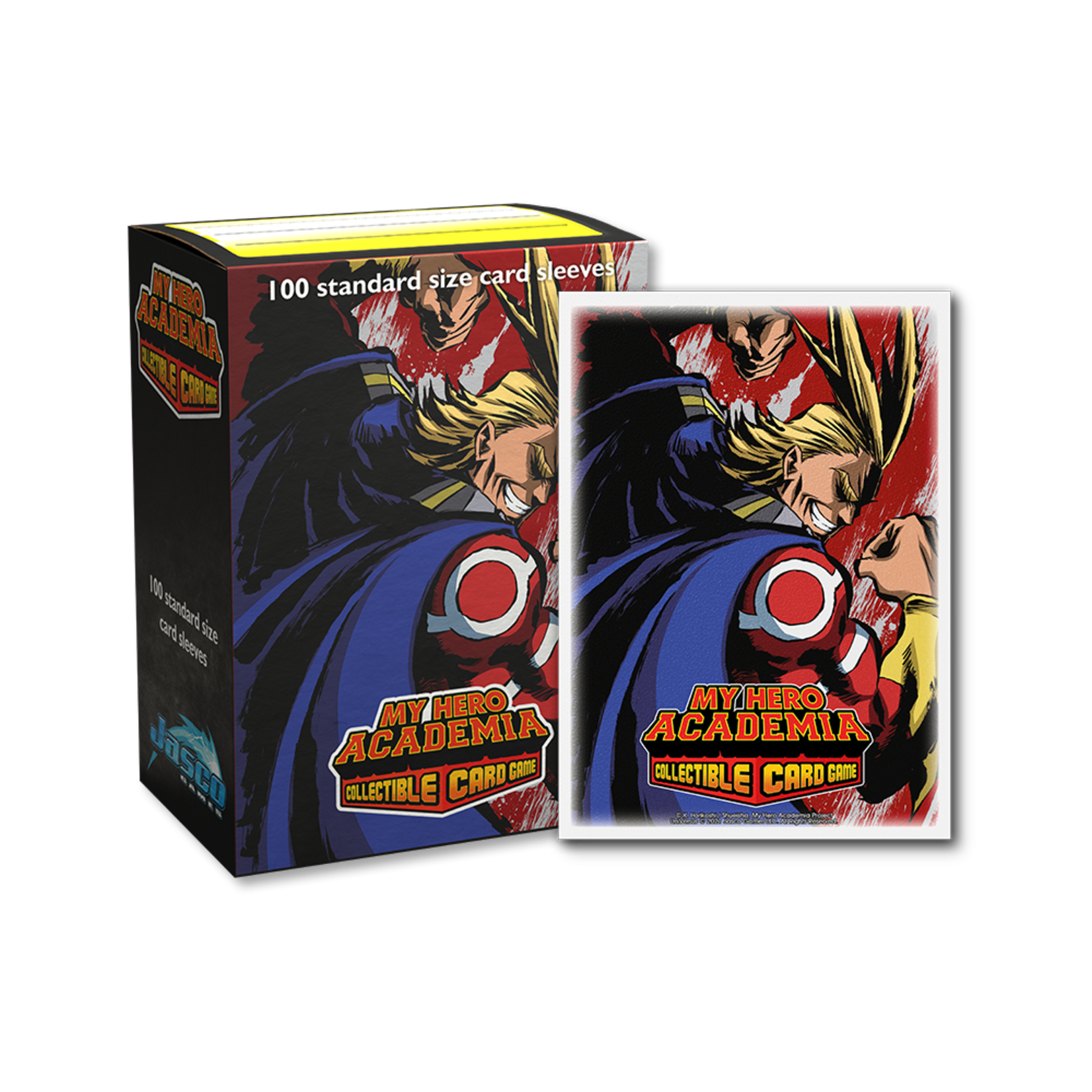 Dragon Shield Dragon Shield Brushed Art Sleeves All Might Flex - Matte Art Sleeves - Standard Size