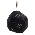 UP D20 Plush Dice Bag Black