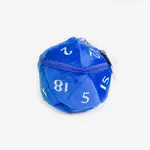 UP D20 Plush Dice Bag Blue