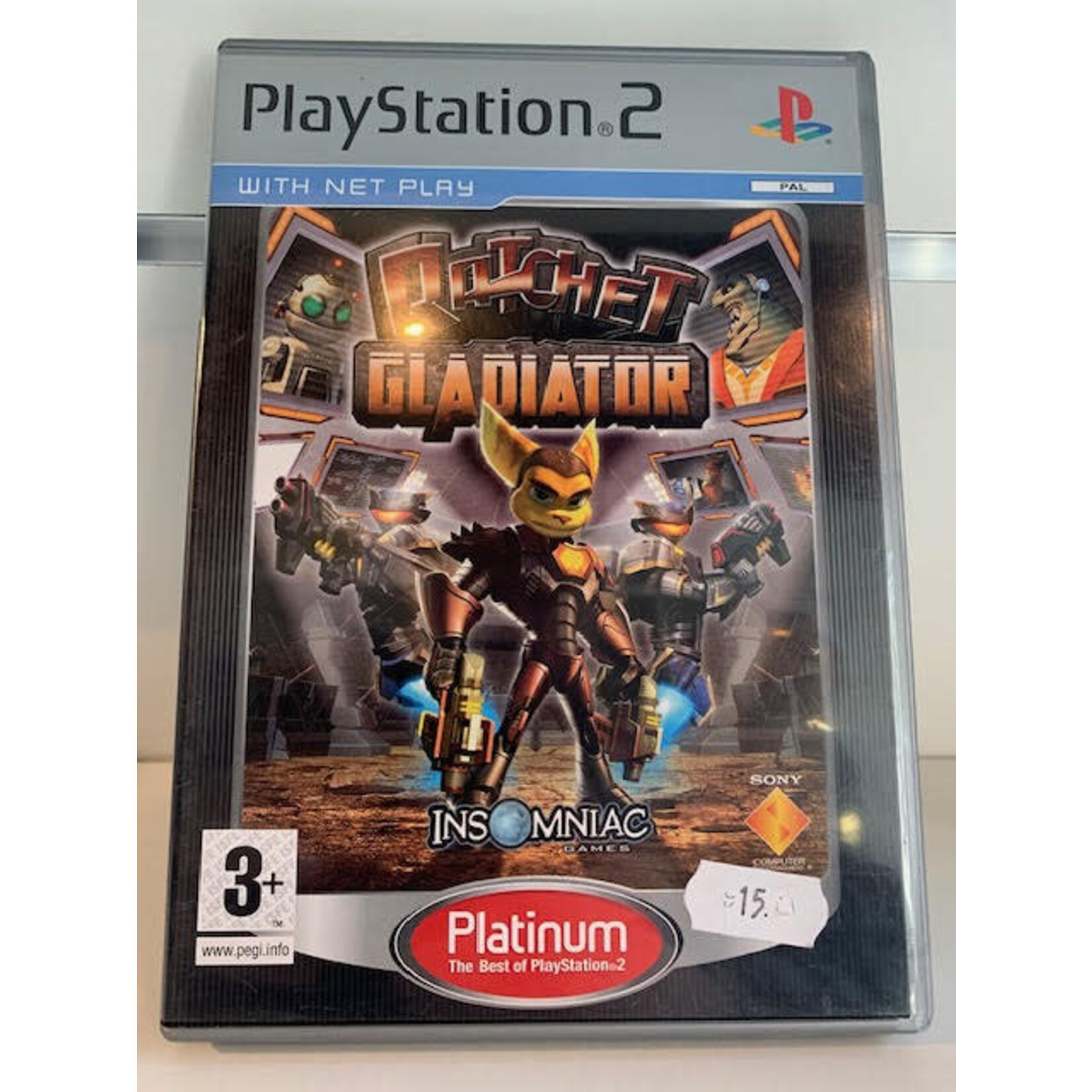 Ratchet Gladiator PS2 Platinum