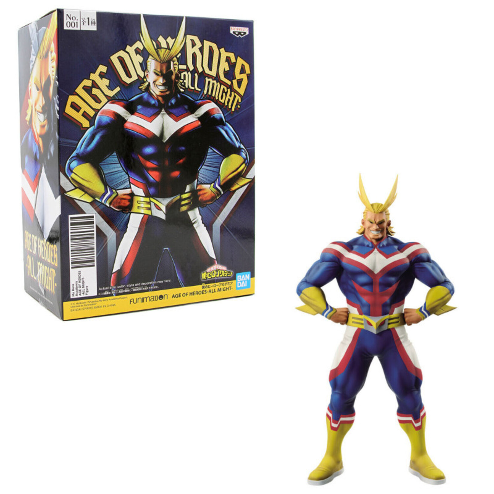 MY HERO ACADEMIA - All Might - Age of Heroes 20cm