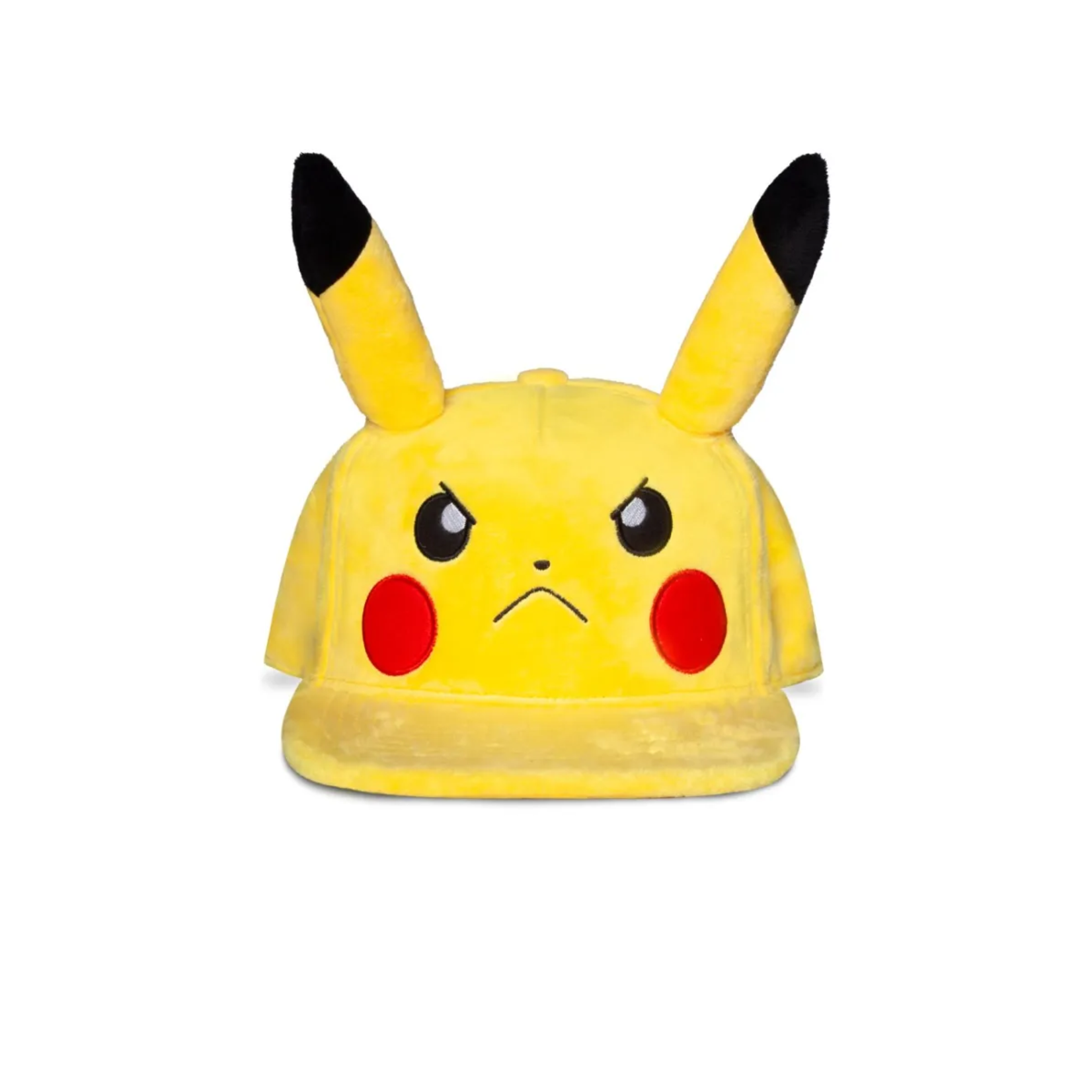 POKEMON - Plush Novelty Cap - Angry Pikachu