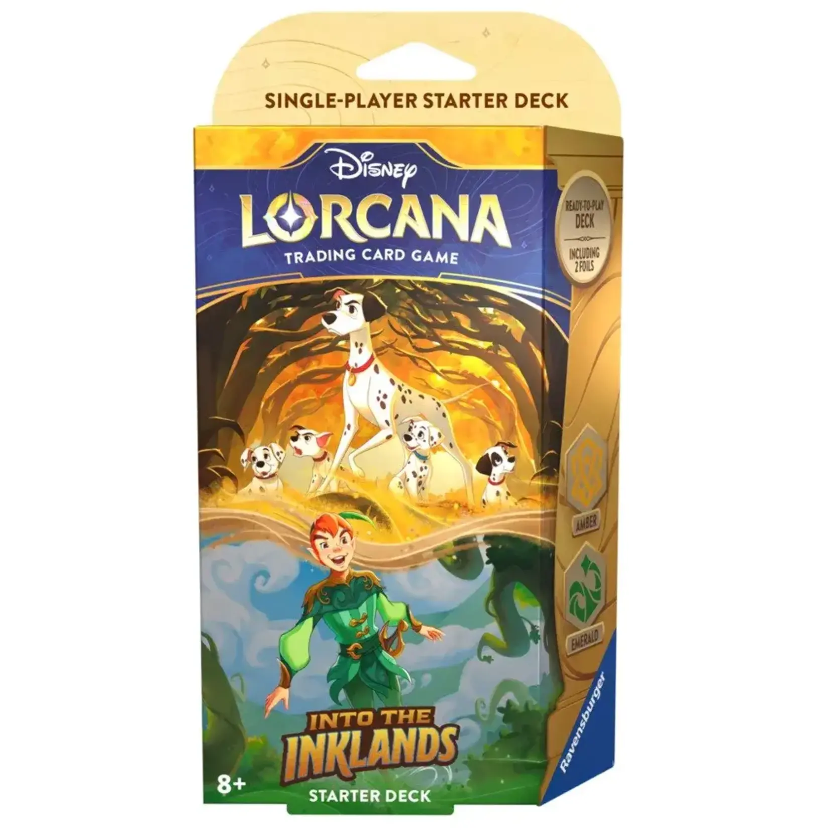 Disney Lorcana Lorcana - Set 3 - Into The Inklands - Pongo & Peter Pan Starterdeck (ENG)