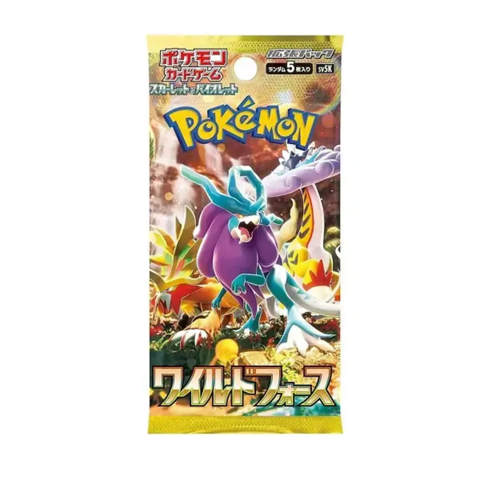 Pokémon Wild Force Booster Pack