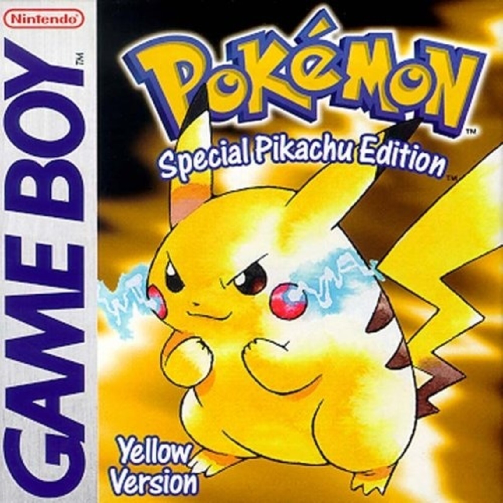 Gameboy Pokemon Sppecial pickachu Yellow version