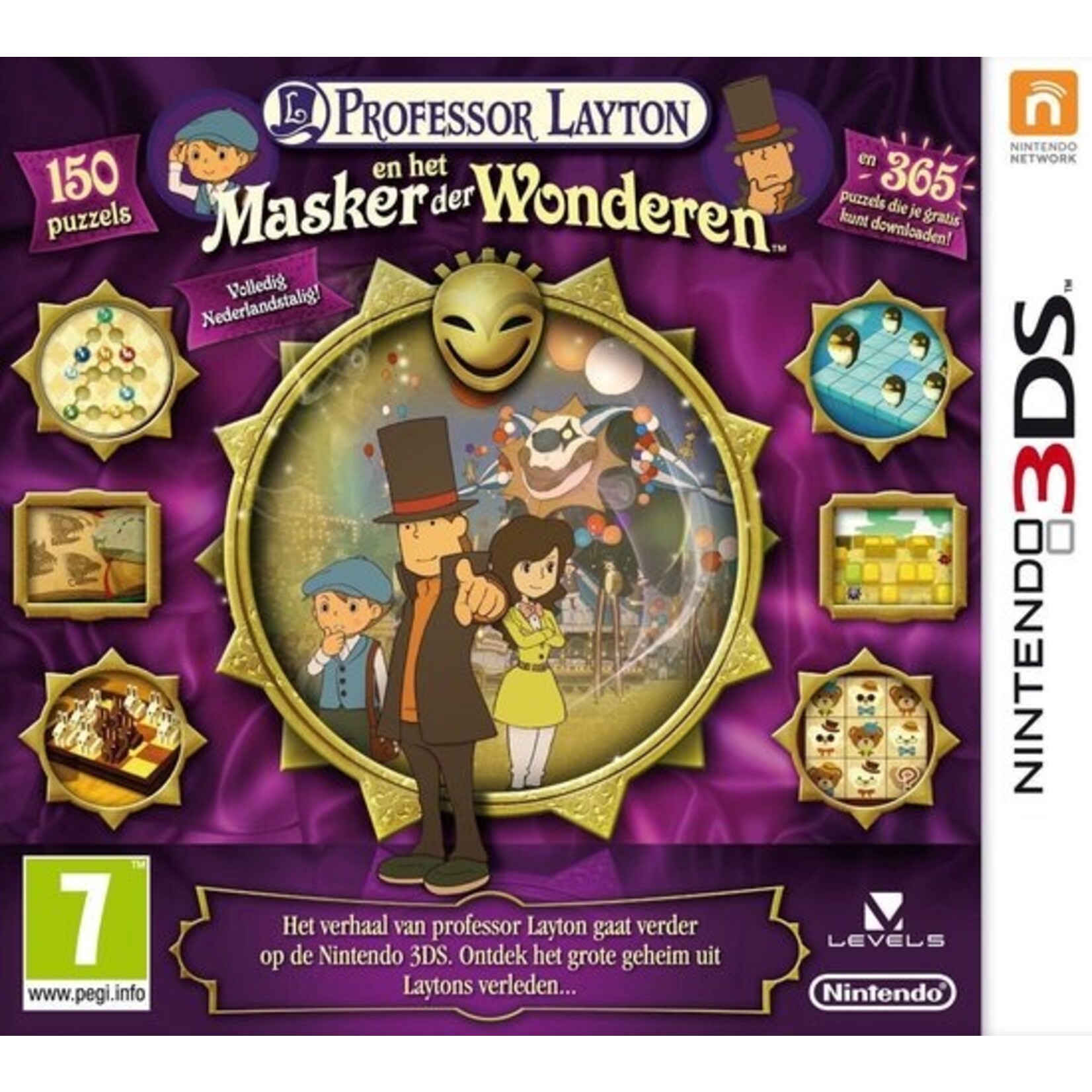 Professor Layton: En Het Masker Der Wonderen - 3DS