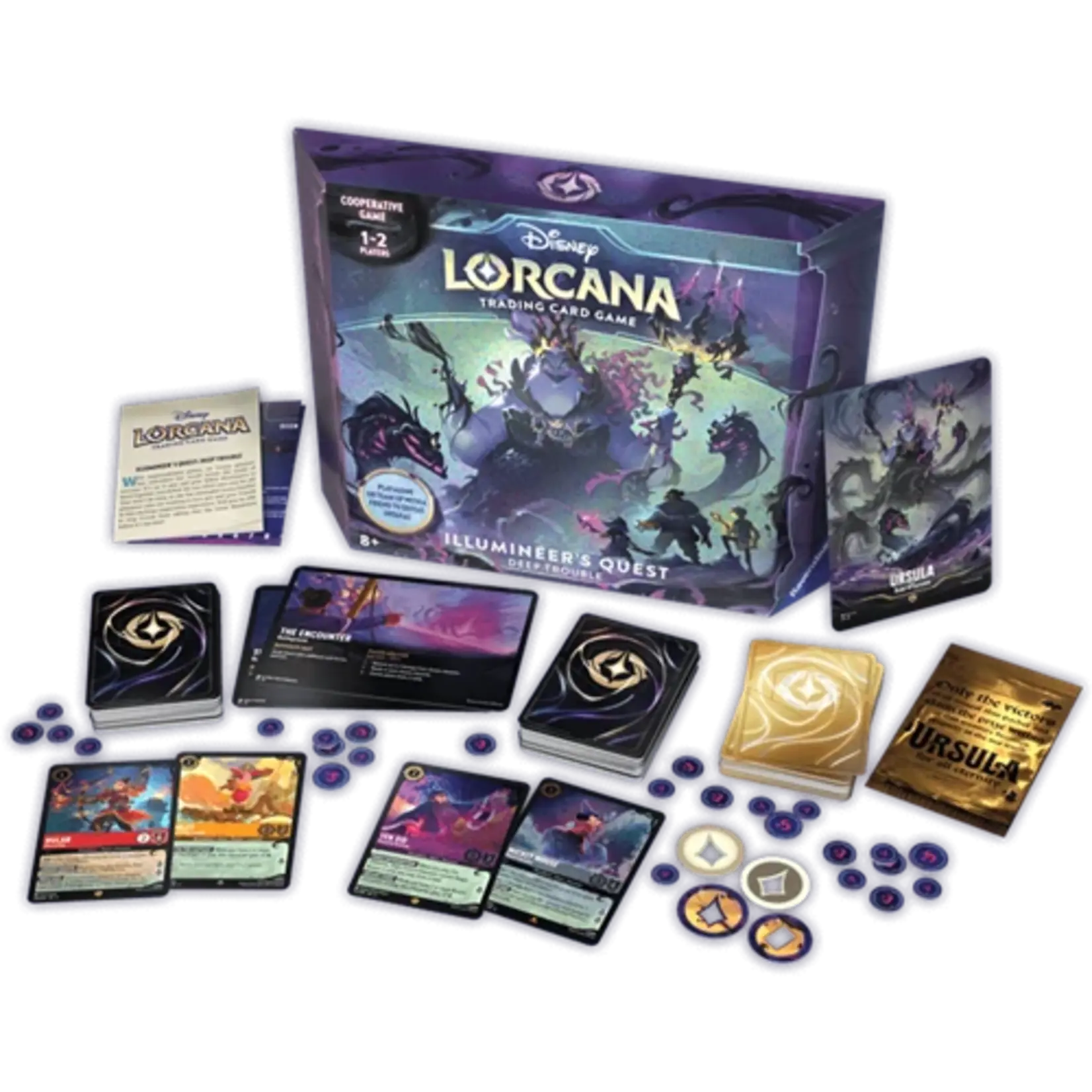 Lorcana deep trouble illumineers quest