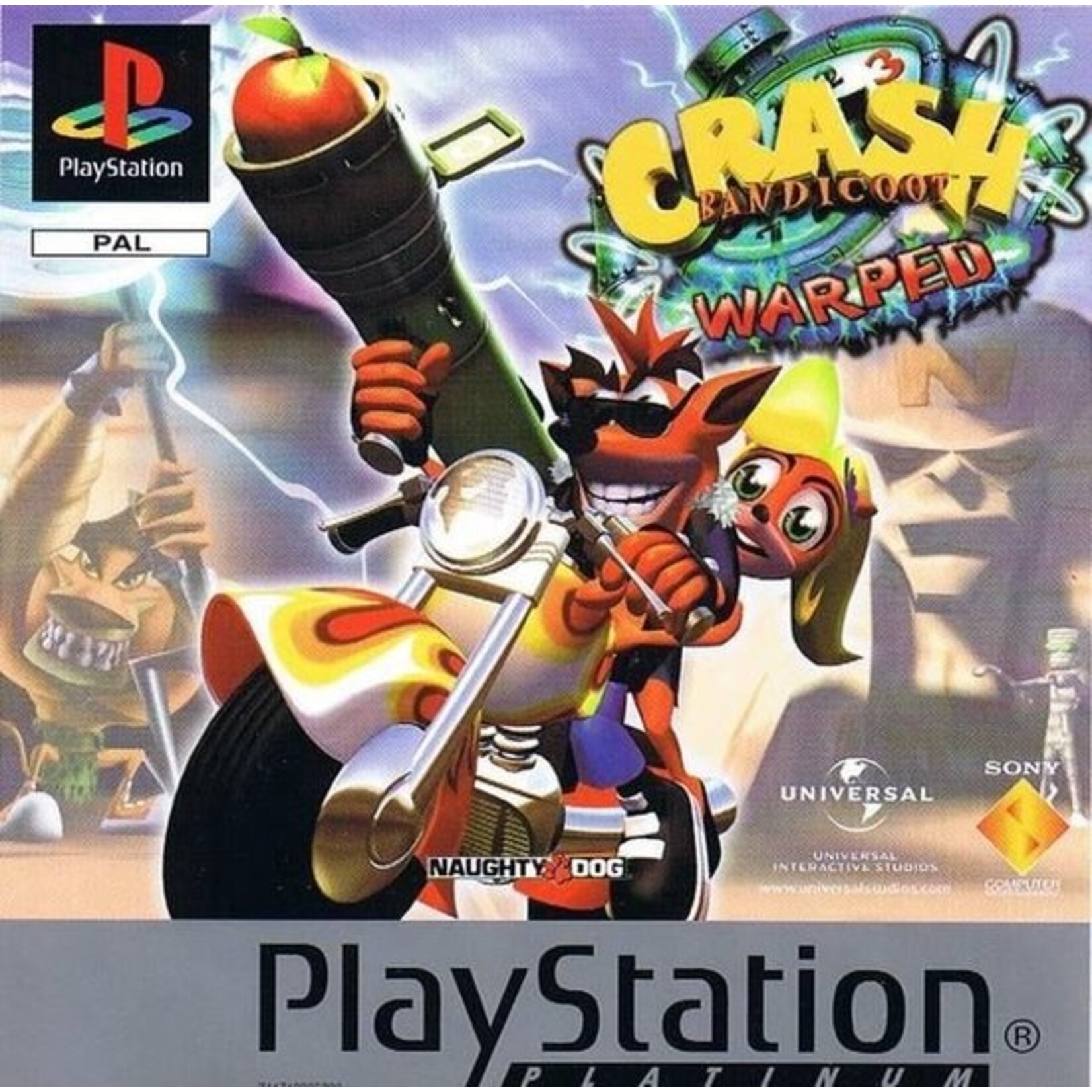 Crash Bandicoot 3 Warped (PS1)