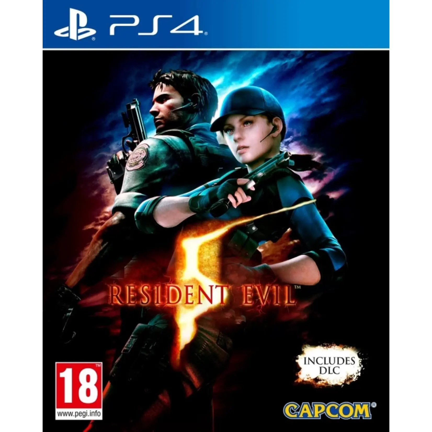 Resident Evil 5 (Includes all DLC) PS4