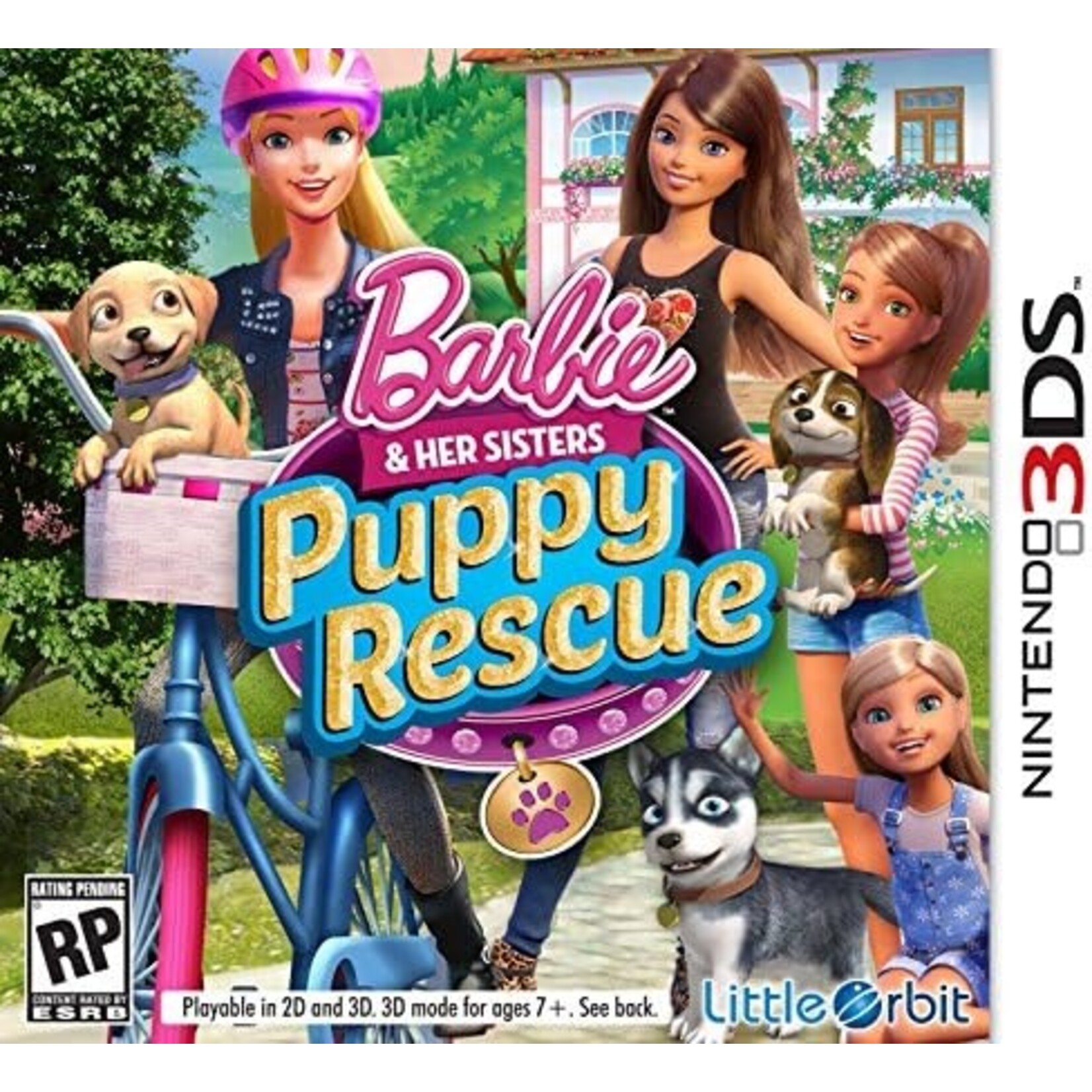 Barbie & her sisters Puppy Rescue 3DSS