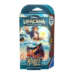 Disney Lorcana Azurite Sea Starter Deck jim hawkins