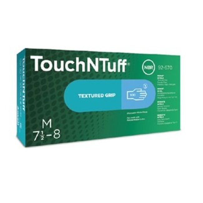 Ansell TouchNTuff 92-670 textured grip - lichtblauw