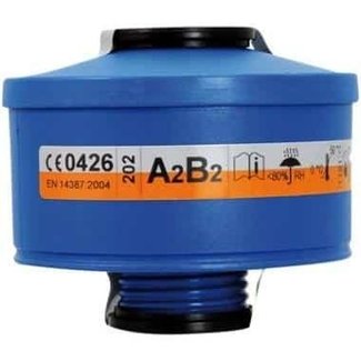 Spasciani Spasciani 201 gas- en dampfilter B2 4 stuks