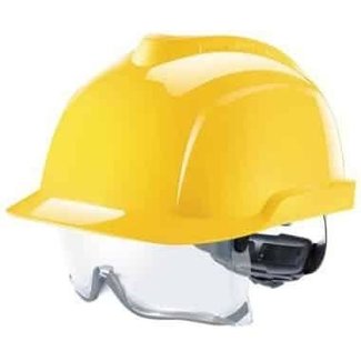 MSA MSA V-Gard 930 unvented safety helmet yellow