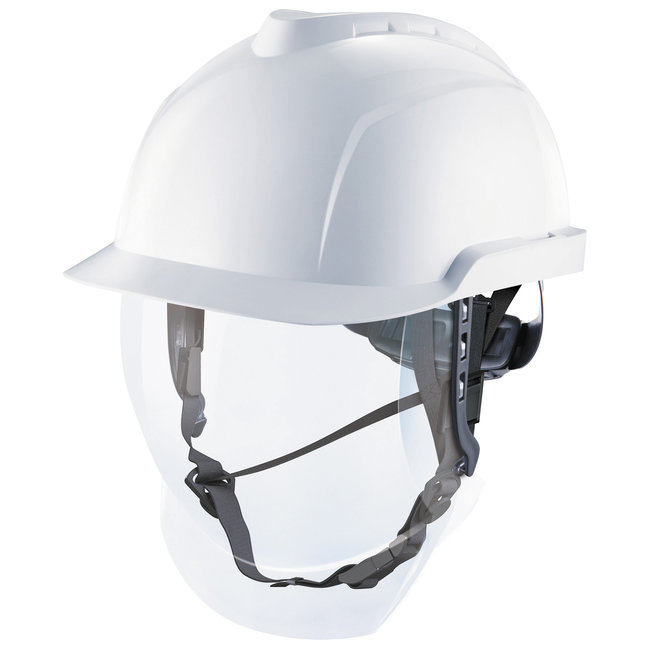 MSA V-Gard 950 non-ventilated safety helmet white