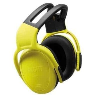 MSA MSA left/RIGHT LOW earmuffs with headband yellow