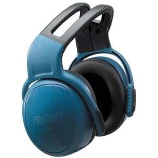 MSA MSA left/RIGHT HIGH earmuffs with headband blue