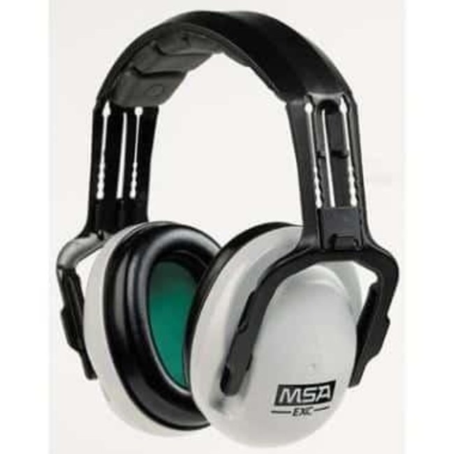 MSA EXC gehoorkap met hoofdband groen