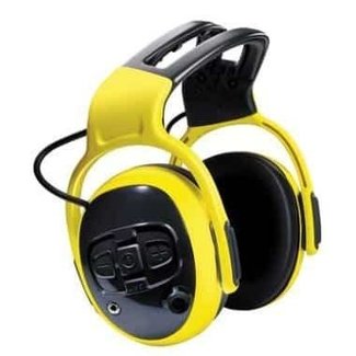 MSA MSA left/RIGHT CutOff Pro gehoorkap met hoofdband geel