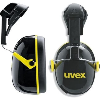 Uvex uvex K2 2600-202 gehoorkap met helmbevestiging zwart