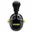 uvex K2 2600-202 earmuffs with helmet attachment black