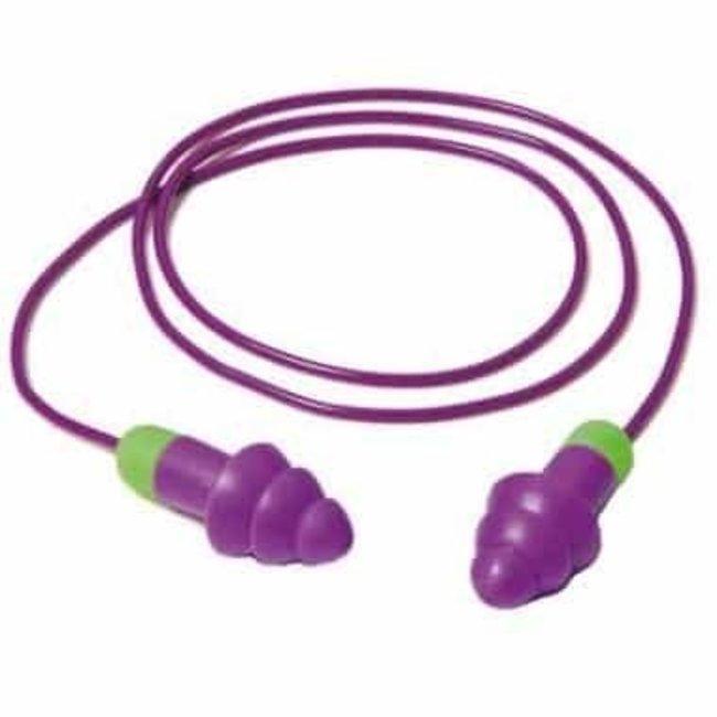 Moldex Rockets 640101 ear plug with cord purple