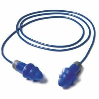 Moldex Moldex Rockets 640901 detectable ear plug with cord blue