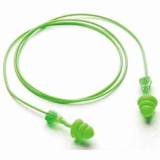 Moldex Moldex Twisters Trio 645101 ear plug with cord fluo green