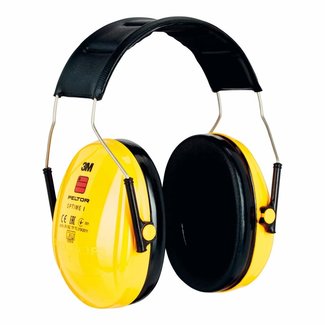 3M 3M Peltor Optime I H510A gehoorkap met hoofdband geel